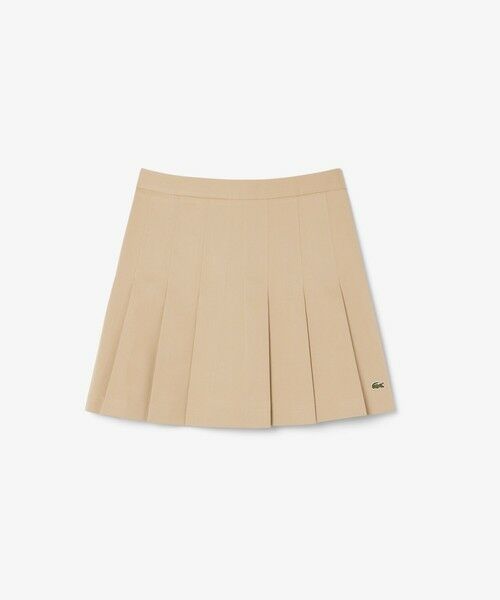 LACOSTE / ラコステ ロング・マキシ丈スカート | ストレッチコットンプリーツスカート | 詳細3