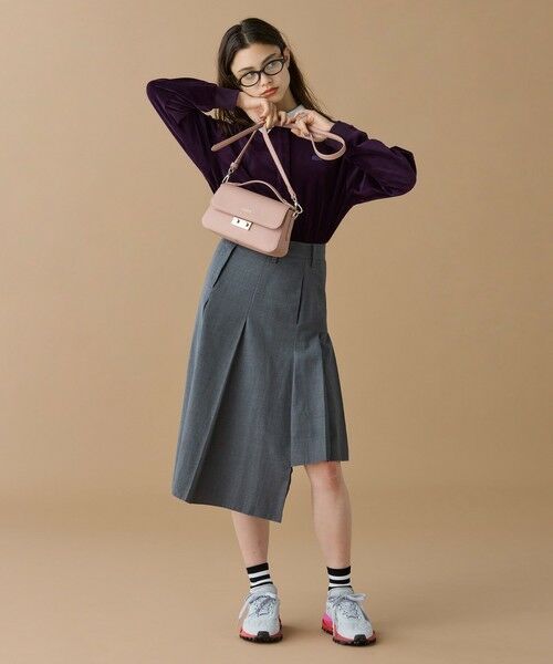 LACOSTE / ラコステ ハンドバッグ | シャンゼリゼ レザーショルダーバッグ / ハンドバッグ | 詳細13