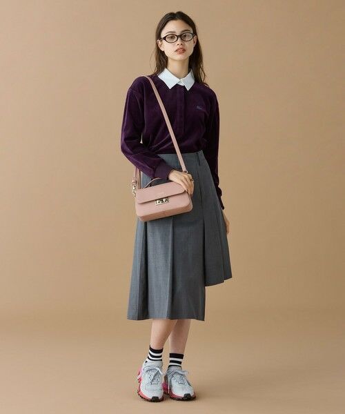 LACOSTE / ラコステ ハンドバッグ | シャンゼリゼ レザーショルダーバッグ / ハンドバッグ | 詳細15