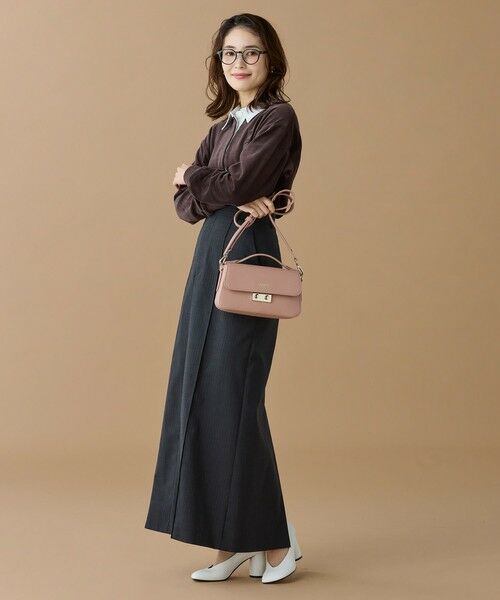 LACOSTE / ラコステ ハンドバッグ | シャンゼリゼ レザーショルダーバッグ / ハンドバッグ | 詳細8