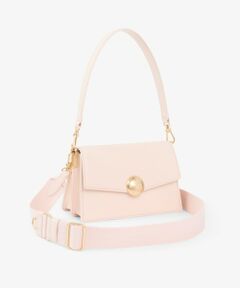 LACOSTE / ラコステ ハンドバッグ | テニスブリス レザーミディアムショルダーバッグ ダブルストラップ 2WAY