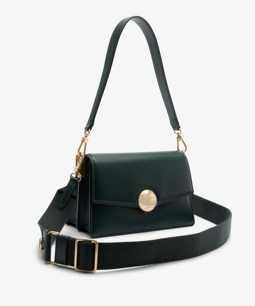 LACOSTE / ラコステ ショルダーバッグ | テニスブリス レザーミディアムショルダーバッグ ダブルストラップ 2WAY | 詳細6