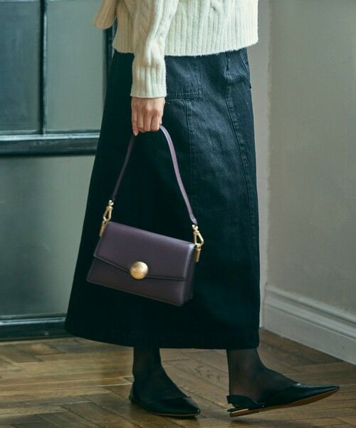 LACOSTE / ラコステ ショルダーバッグ | テニスブリス レザーミディアムショルダーバッグ ダブルストラップ 2WAY | 詳細13