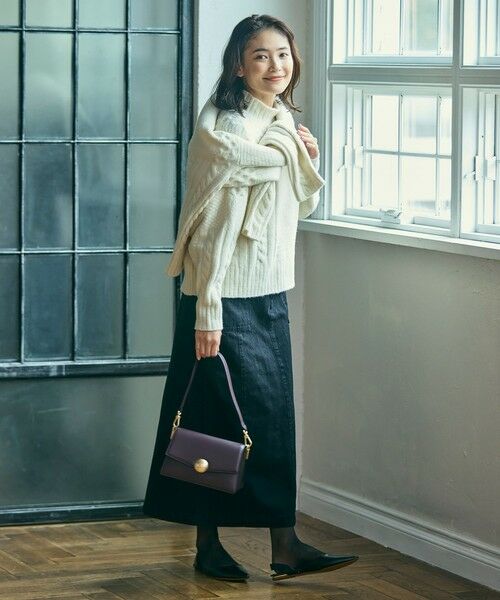 LACOSTE / ラコステ ショルダーバッグ | テニスブリス レザーミディアムショルダーバッグ ダブルストラップ 2WAY | 詳細16