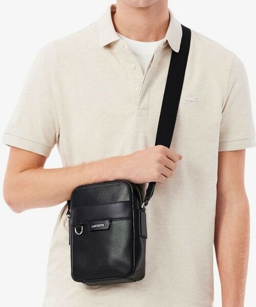 LACOSTE / ラコステ ショルダーバッグ | オシアン レザーサッチェルバッグ | 詳細5