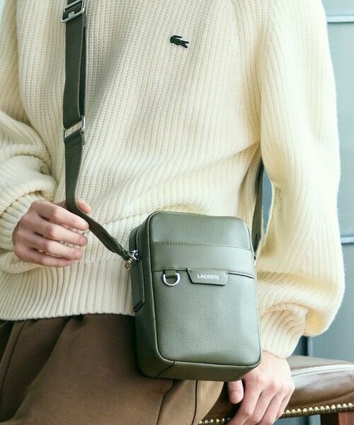 LACOSTE / ラコステ ショルダーバッグ | オシアン レザーサッチェルバッグ | 詳細7
