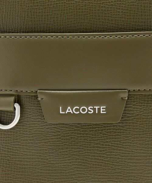 LACOSTE / ラコステ ショルダーバッグ | オシアン レザーサッチェルバッグ | 詳細12