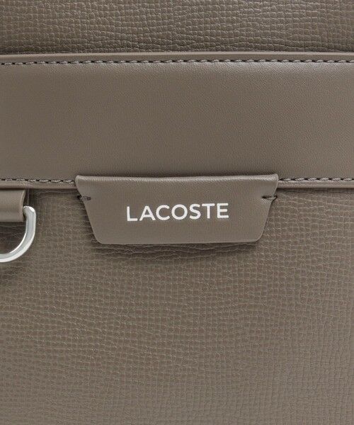 LACOSTE / ラコステ ショルダーバッグ | オシアン レザーサッチェルバッグ | 詳細18