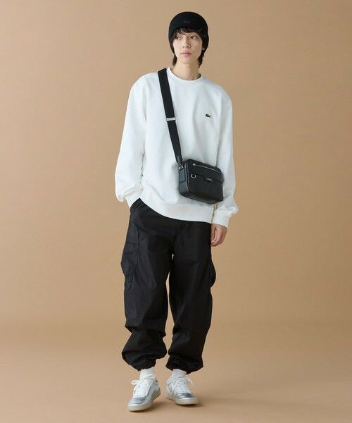 LACOSTE / ラコステ ショルダーバッグ | オシアン レザーレポーターバッグ | 詳細3