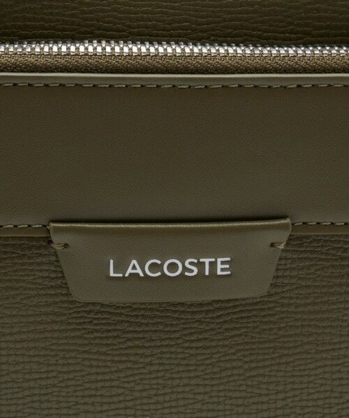 LACOSTE / ラコステ ショルダーバッグ | オシアン レザーレポーターバッグ | 詳細13