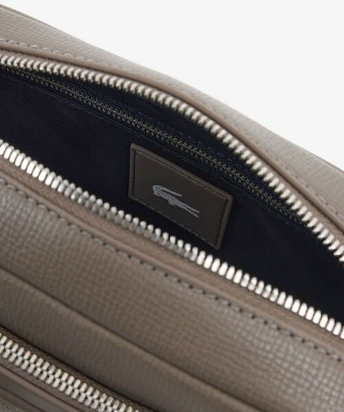 LACOSTE / ラコステ ショルダーバッグ | オシアン レザーレポーターバッグ | 詳細17