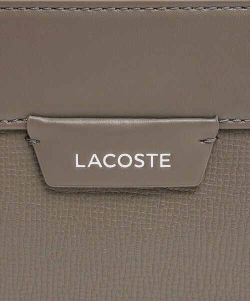 LACOSTE / ラコステ ショルダーバッグ | オシアン レザーレポーターバッグ | 詳細18