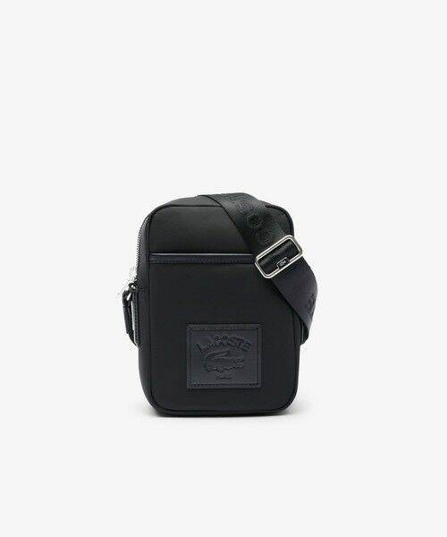 LACOSTE/ラコステ ラコステクラシックス ナイロンミニショルダーポーチ ブラック FREE LACOSTE/ラコステ ラコステクラシックス ナイロンミニショルダーポーチ ブラック FREE