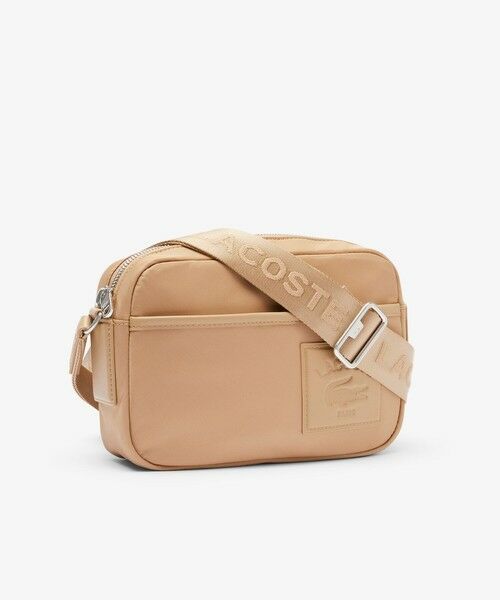 マ*ー様 【美品】LACOSTE ラコステ ボディバッグ　ショルダーバッグ 美品 LACOSTE ラコステ ボディバッグ ショルダーバッグ 黒 ロゴ