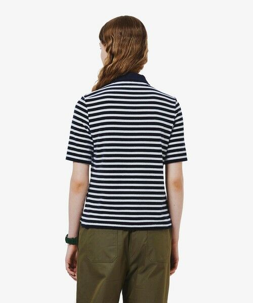 LACOSTE / ラコステ ポロシャツ | ベロアボーダー半袖ポロシャツ | 詳細2
