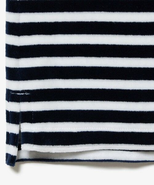 LACOSTE / ラコステ ポロシャツ | ベロアボーダー半袖ポロシャツ | 詳細9