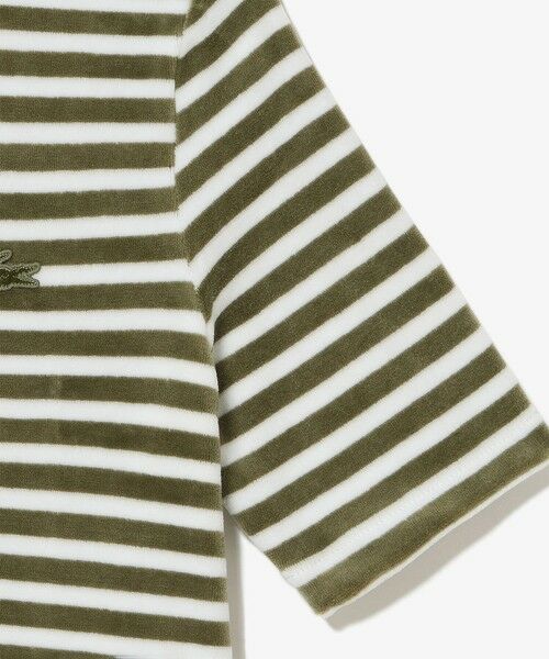 LACOSTE / ラコステ ポロシャツ | ベロアボーダー半袖ポロシャツ | 詳細19