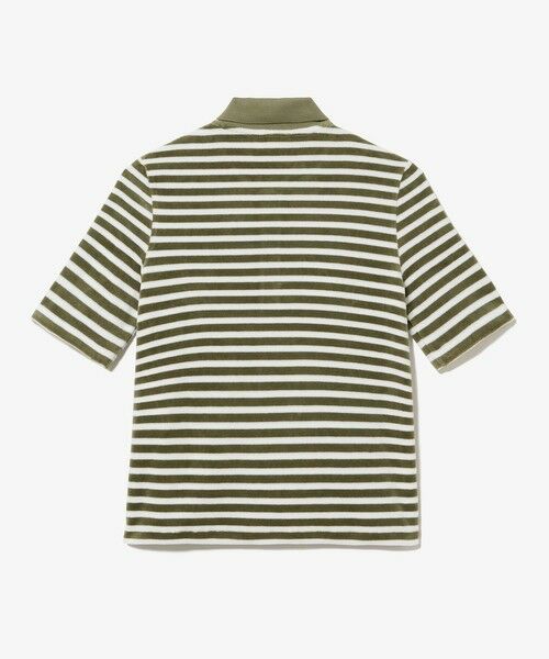 LACOSTE / ラコステ ポロシャツ | ベロアボーダー半袖ポロシャツ | 詳細16