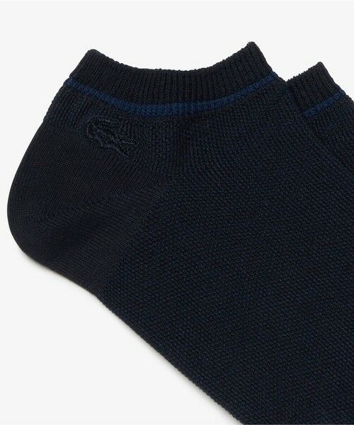 LACOSTE / ラコステ ソックス | 同色ワニロゴショートソックス | 詳細1