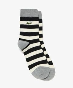 LACOSTE / ラコステ ソックス | 配色切り替えボーダークルーソックス