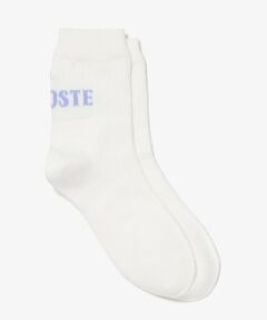 LACOSTE / ラコステ ソックス | バックロゴジャカードクルーソックス