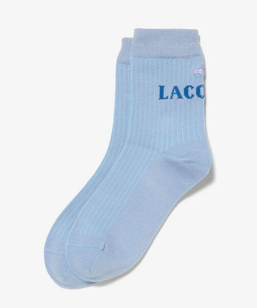 LACOSTE / ラコステ ソックス | バックロゴジャカードクルーソックス | 詳細1