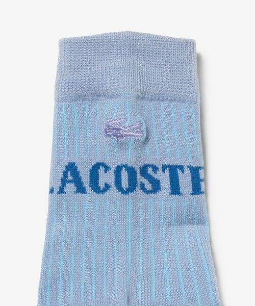 LACOSTE / ラコステ ソックス | バックロゴジャカードクルーソックス | 詳細2