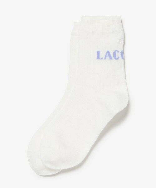 LACOSTE / ラコステ ソックス | バックロゴジャカードクルーソックス | 詳細3