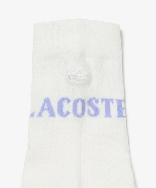 LACOSTE / ラコステ ソックス | バックロゴジャカードクルーソックス | 詳細4