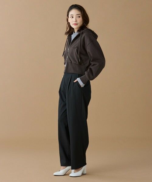 LACOSTE / ラコステ パーカー | 裏パイルクロップドジップフーディー | 詳細16