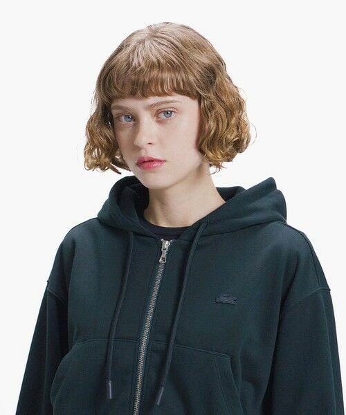 LACOSTE / ラコステ パーカー | 裏パイルクロップドジップフーディー | 詳細24