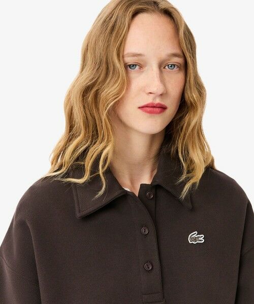 LACOSTE / ラコステ スウェット | オーバーサイズスウェットポロシャツ | 詳細1