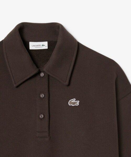 LACOSTE / ラコステ スウェット | オーバーサイズスウェットポロシャツ | 詳細4