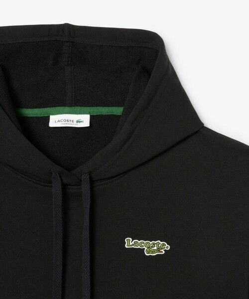 LACOSTE / ラコステ パーカー | ネーム&ワニロゴパッチスウェットフーディー | 詳細4