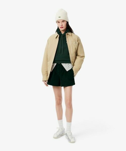 LACOSTE / ラコステ パーカー | ネーム&ワニロゴパッチスウェットフーディー | 詳細10