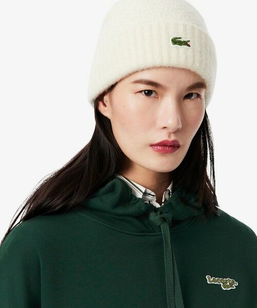 LACOSTE / ラコステ パーカー | ネーム&ワニロゴパッチスウェットフーディー | 詳細6