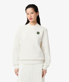 LACOSTE / ラコステ スウェット | 【EC only】ラコステパリエンブレムワッペンダブルフェイス鹿の子スウェット
