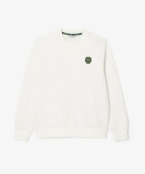 LACOSTE / ラコステ スウェット | 【EC only】ラコステパリエンブレムワッペンダブルフェイス鹿の子スウェット | 詳細3