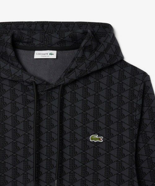 LACOSTE / ラコステ パーカー | オールオーバーモノグラムスウェットフーディー | 詳細4