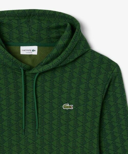 LACOSTE / ラコステ パーカー | オールオーバーモノグラムスウェットフーディー | 詳細8