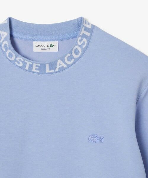 LACOSTE / ラコステ スウェット | ジャカードネッククルーネックスウェット | 詳細6
