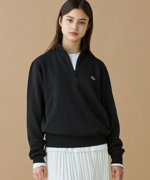 LACOSTE / ラコステ スウェット | ハイネックハーフジップスウェット | 詳細10