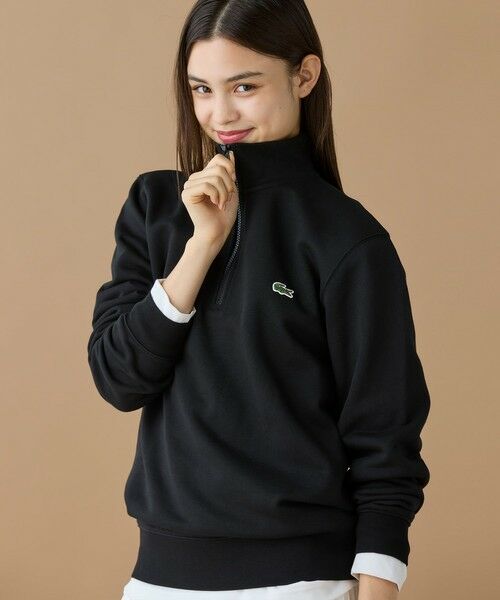LACOSTE / ラコステ スウェット | ハイネックハーフジップスウェット | 詳細11