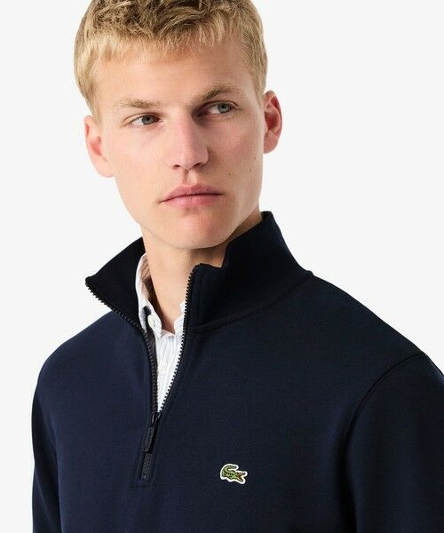 LACOSTE / ラコステ スウェット | ハイネックハーフジップスウェット | 詳細18