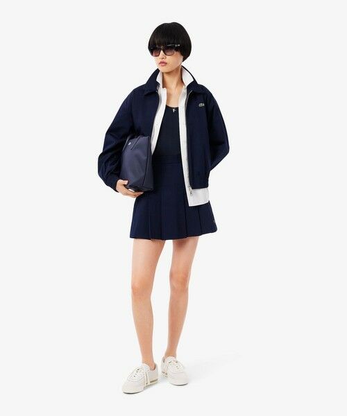 LACOSTE / ラコステ タンクトップ | レース調 ポワンテルニット リボンタンクトップ | 詳細6