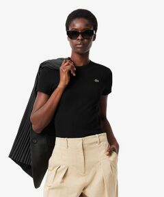 LACOSTE / ラコステ シャツ・ブラウス | タイトフィットリブニットTシャツ