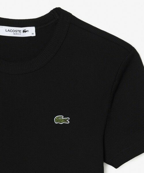 LACOSTE / ラコステ シャツ・ブラウス | タイトフィットリブニットTシャツ | 詳細4