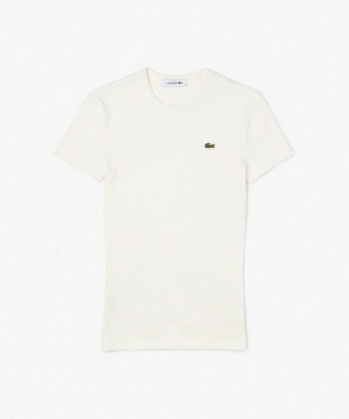 LACOSTE / ラコステ シャツ・ブラウス | タイトフィットリブニットTシャツ | 詳細7