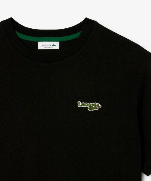 LACOSTE / ラコステ Tシャツ | ネーム＆ワニロゴパッチオーバーサイズ半袖Tシャツ | 詳細2
