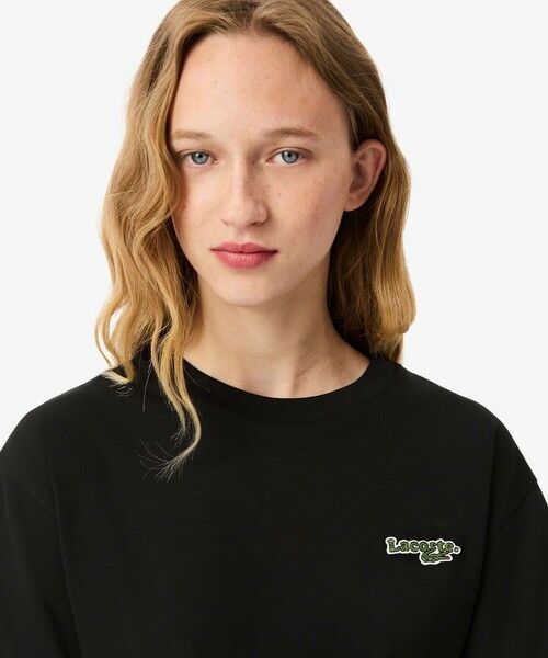 ネーム＆ワニロゴパッチオーバーサイズ半袖Tシャツ （Tシャツ